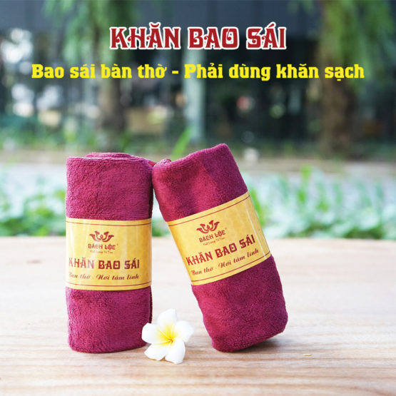 Khăn bao sái Bách Lộc